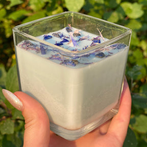 "PURIFICATION AND HEALING" intention candle