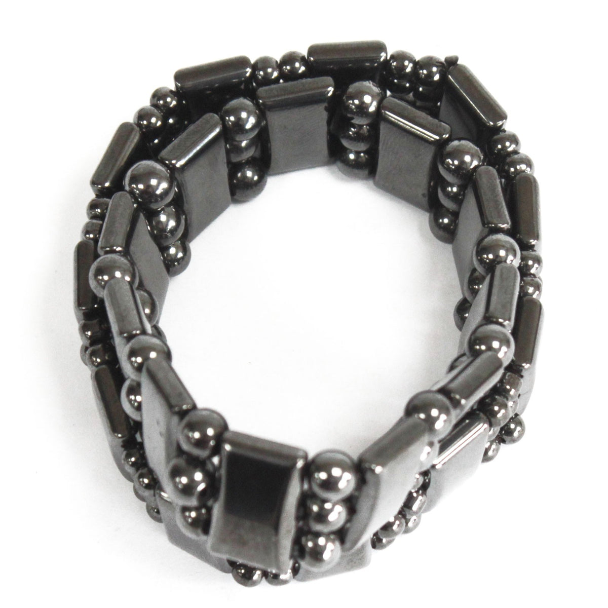 Hematite magnetic field bracelet