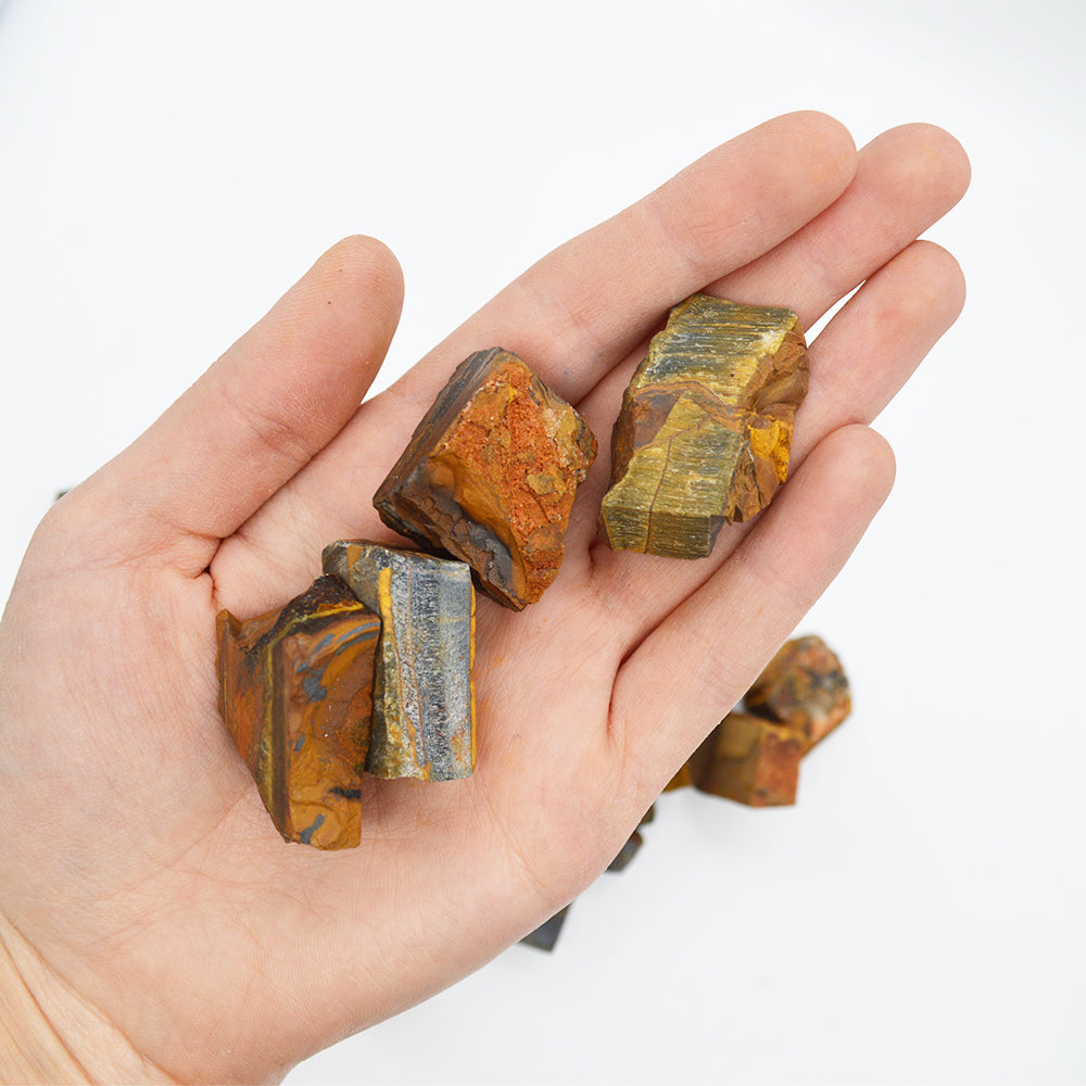 Tiger's eye shards "STRENGTH AND PROTECTION"
