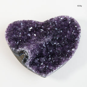 Amethyst geode "HEART" | Premium size