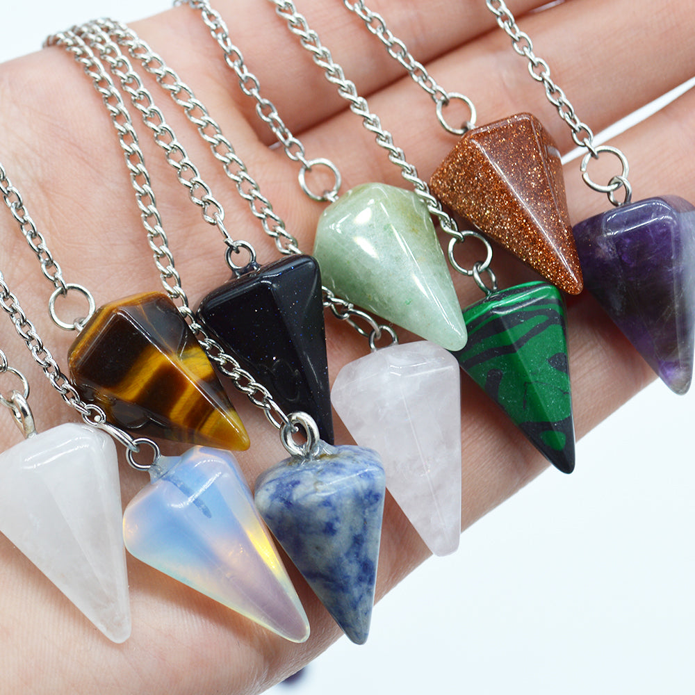 Crystal Pendulums DIFFERENT TYPES