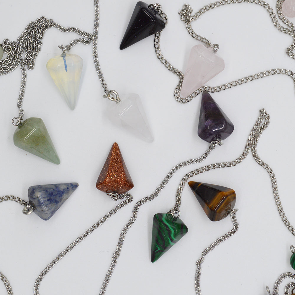 Crystal Pendulums DIFFERENT TYPES